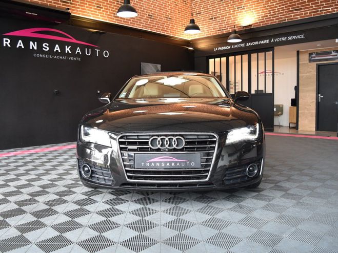 Audi A7 Sportback V6 3.0 TDI Clean 245 Quattro A Noir de 2012
