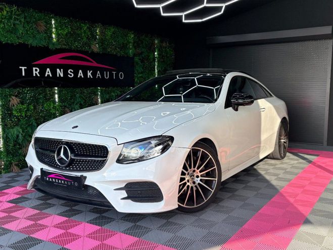 Mercedes Classe E COUPE 220d 194 ch 9G-Tronic AMG Line~ 10 Blanc de 2020