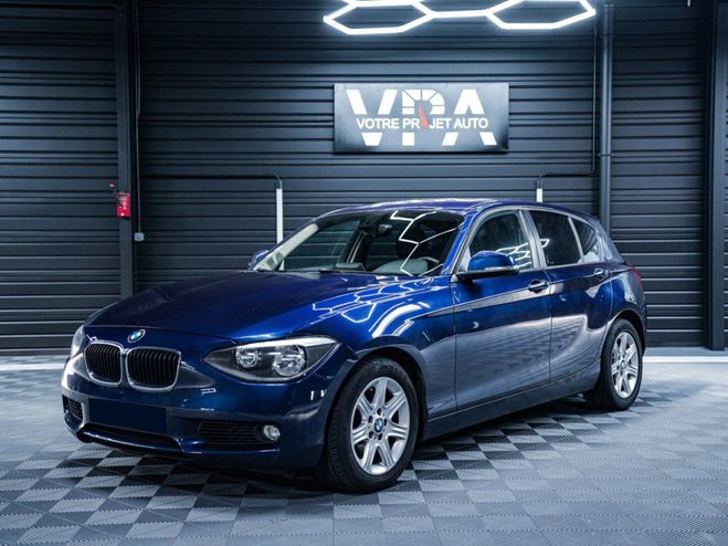 BMW Serie 1 118i 1.6i 170ch Lounge - Radars de recul Bleu de 2011