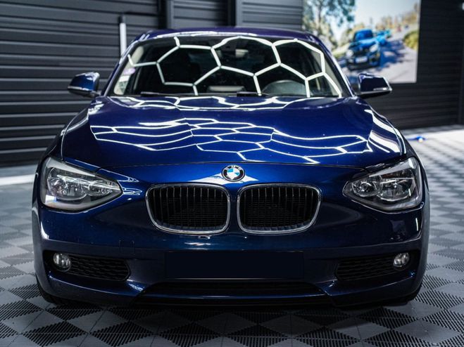 BMW Serie 1 118i 1.6i 170ch Lounge - Radars de recul Bleu de 2011