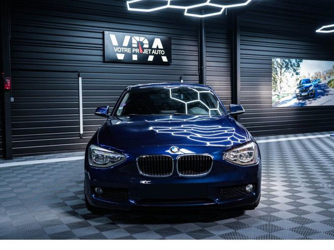 BMW Serie 1 118i 1.6i 170ch Lounge - Radars de recul Bleu de 2011