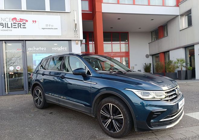 Volkswagen Tiguan 2.0 TDI 150ch Elegance DSG7 Bleu de 2022