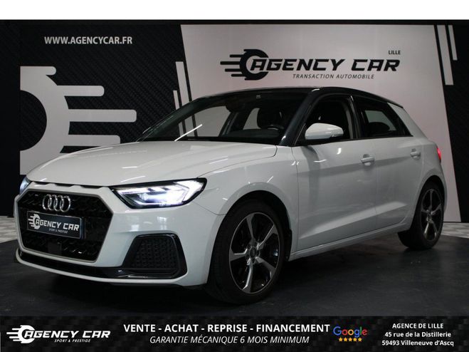 Audi A1 Sportback 1.0 30 TFSI 116 BV S-Tronic Ad BLANC de 2020