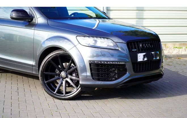 Audi Q7 4.2 V8 TDI 340ch FAP S line quattro Tipt gris daytona  metal de 2014