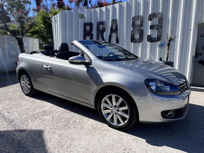 Volkswagen Golf Cabriolet 1.2 16V TSI - 105 VI Carat PHA GRIS CLAIR de 2015