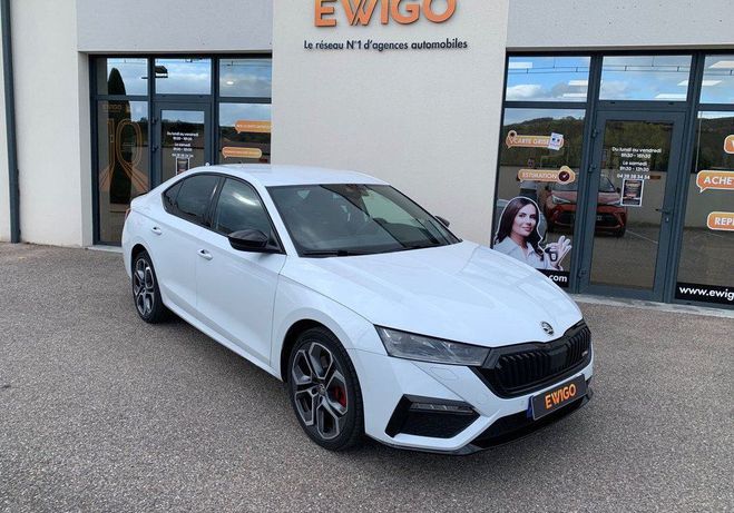 Skoda Octavia 1.4 tsi phev iv 245 ch dsg6e rs si�ge ch Blanc de 2022