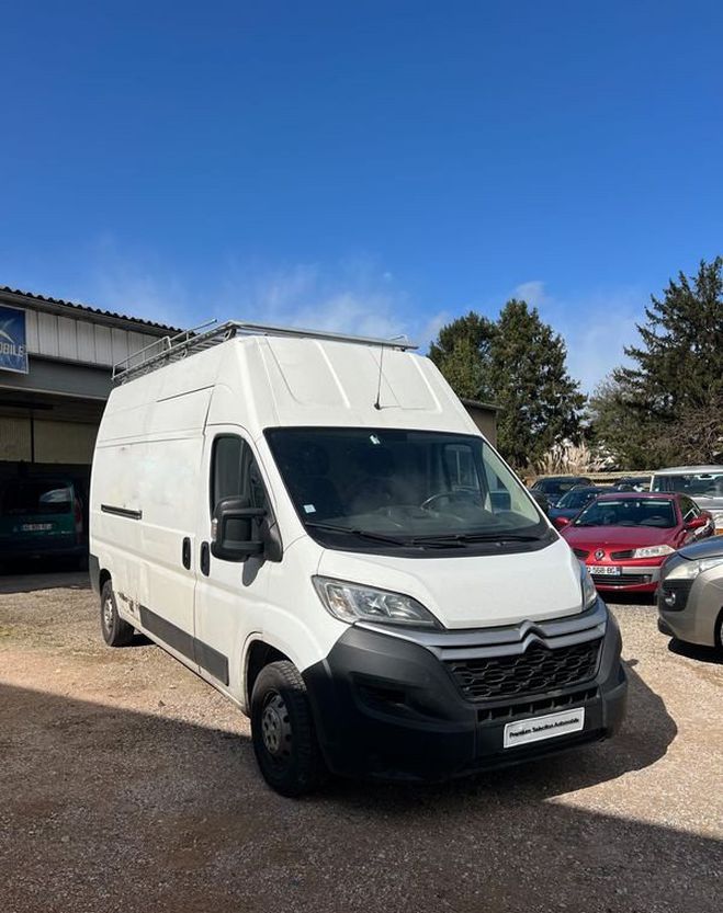 Citroen Jumper L2H3 2.2 140 BlueHDi Fourgon long sur�le Blanc de 2019