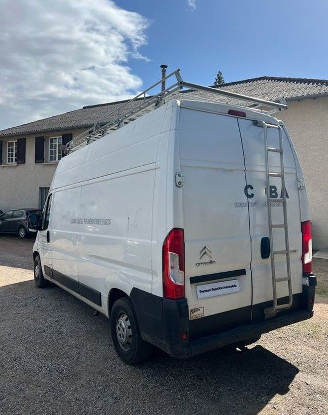 Citroen Jumper L2H3 2.2 140 BlueHDi Fourgon long sur�le Blanc de 2019