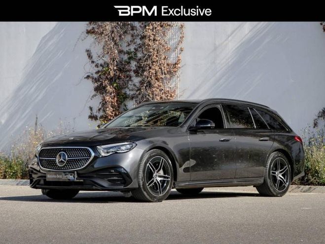 Mercedes Classe E Break 220 d 197+23ch AMG Line 9G-Tronic Gris Graphite M�tallis� de 2025