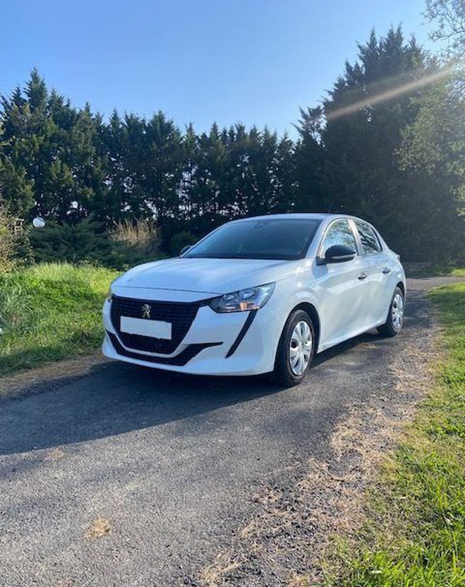 Peugeot 208 premium bhdi 100 bvm6 2 places Blanc de 2021