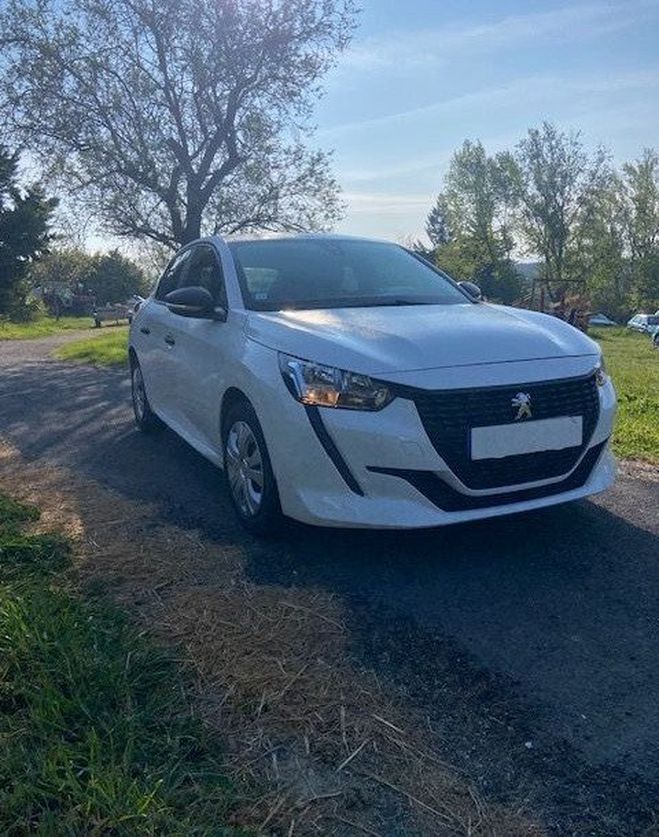 Peugeot 208 premium bhdi 100 bvm6 2 places Blanc de 2021