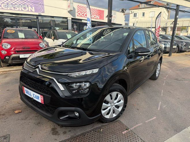 Citroen C3 (2) 1.5 Bluehdi 100 Feel Business 1 �re  Noir de 2022