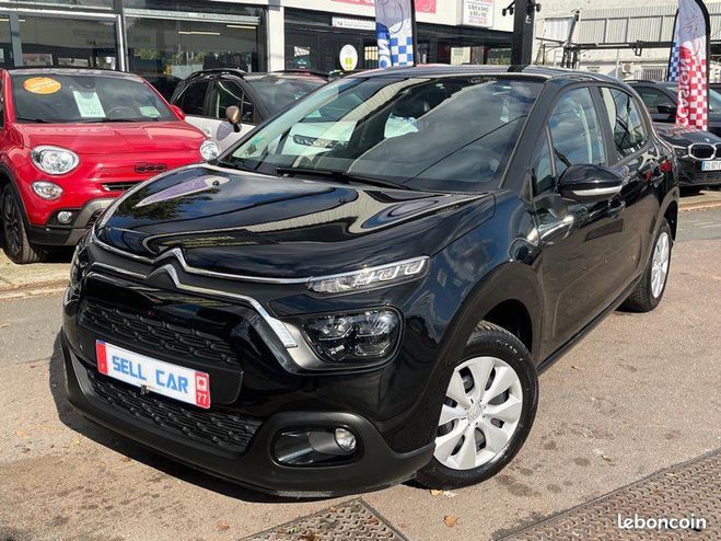 Citroen C3 (2) 1.5 bluehdi 100ch FEEL BUSINESS 06-2 Noir de 2022
