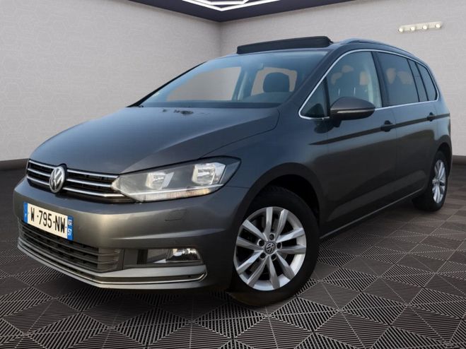 Volkswagen Touran 2.0 TDI 150 DSG CARAT ? 7 places, Cam�ra Gris de 2016