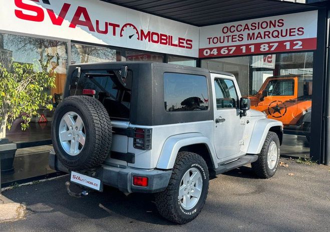 Jeep Wrangler 2.8 CRD Sahara BA 177 ch Gris de 2008