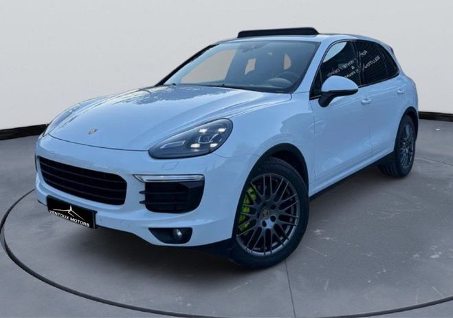 Porsche Cayenne s e-hybrid 3.0 416ch Blanc de 2016