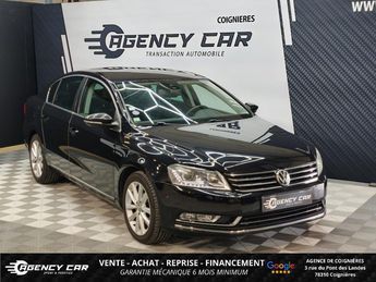  Voir d&eacute;tails -Volkswagen Passat 1.8 TSI - 160 - DSG 7 Carat - Pack cuir  &agrave; Coigni�res (78)