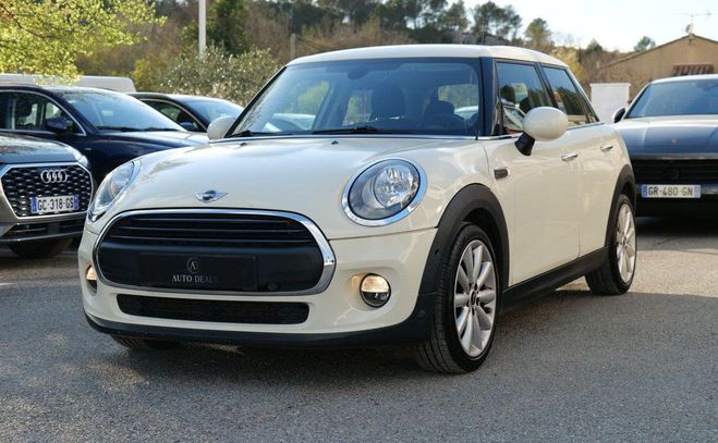 Mini One d 1.5 95 ch finition chili 5p Blanc de 2016
