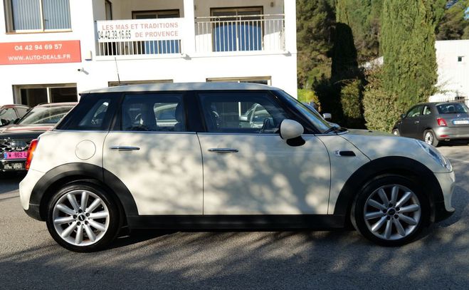 Mini One d 1.5 95 ch finition chili 5p Blanc de 2016