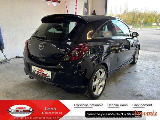 Opel Corsa 1.7 CDTI 125 CH GSI // TOIT OUVRANT / CL Noir de 2009