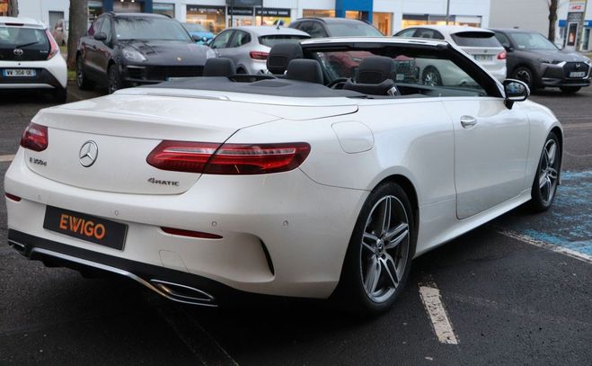 Mercedes Classe E cabriolet 3.0 350 d 260 double ecran-4ma Blanc de 2018
