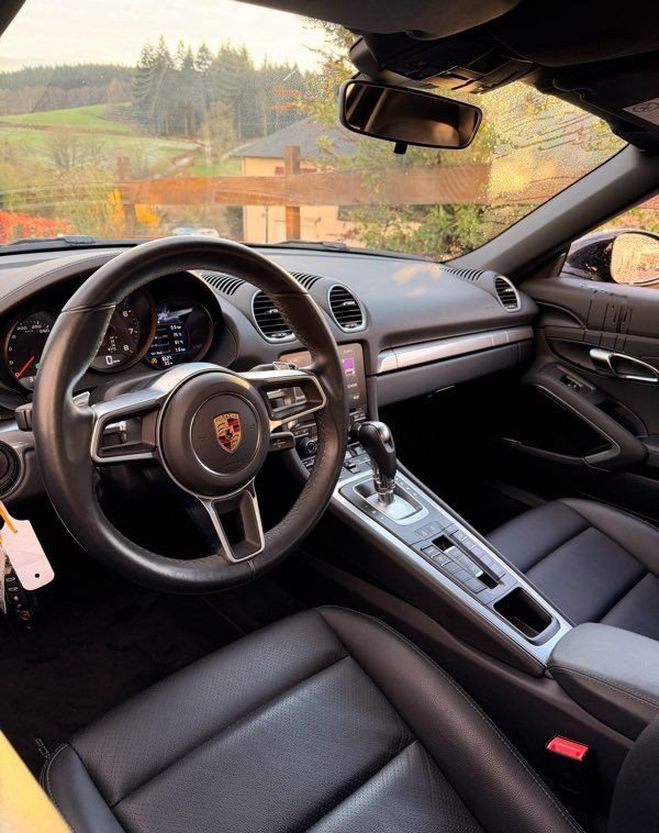 Porsche 718 BOXSTER 2.0 PDK 300 cv Noir de 2017