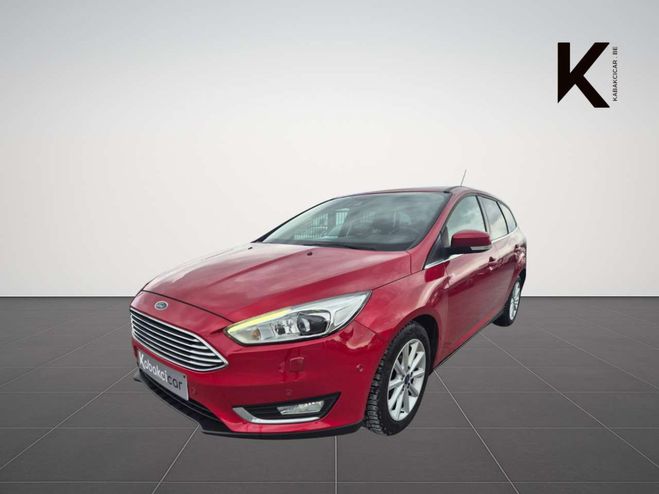 Ford Focus 1.5 TDCi Titanium Android Auto -GPS Gara Rouge M�tallis� de 