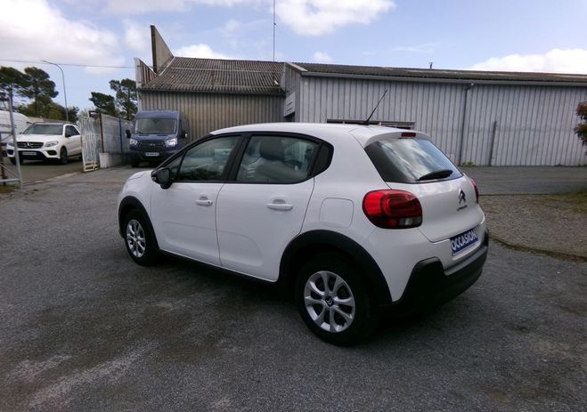 Citroen C3 1.5 BLUEHDI 75 S&S SHINE;1�re Main Blanc de 2018