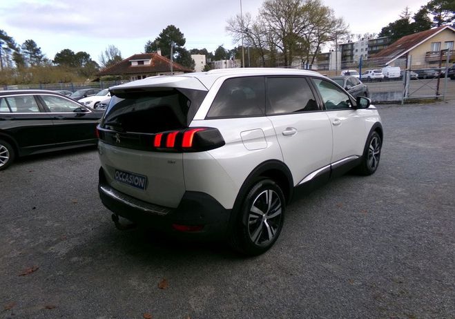 Peugeot 5008 (2) 1.6 bluehdi 120 s&s allure 7pl Blanc de 2017