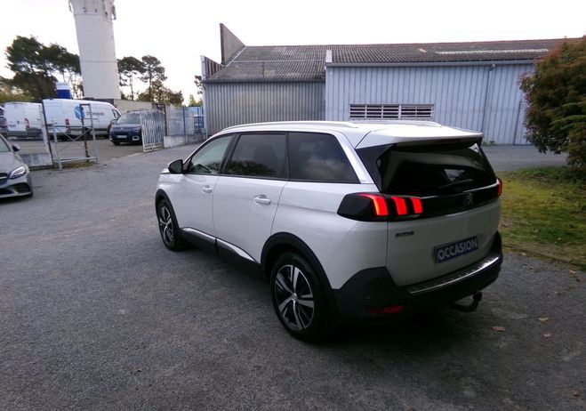 Peugeot 5008 (2) 1.6 bluehdi 120 s&s allure 7pl Blanc de 2017