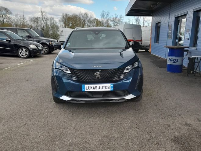 Peugeot 5008 PureTech 130ch SS EAT8 GT 1ER MAIN 7 PLA Bleu de 2021