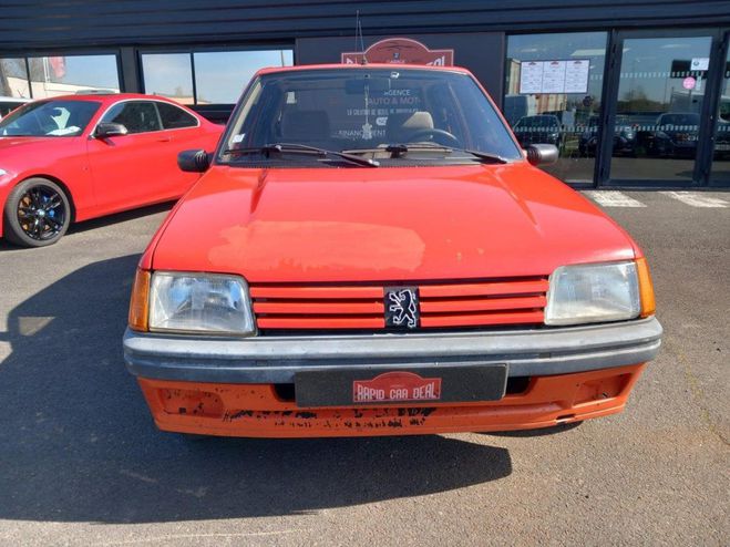 Peugeot 205 1.6 - BVA Automatic PHASE 2 ROUGE CLAIR de 1990