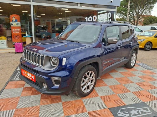 Jeep Renegade 1.0 TURBO 120 LIMITED 4X2 Bleu Clair de 2019