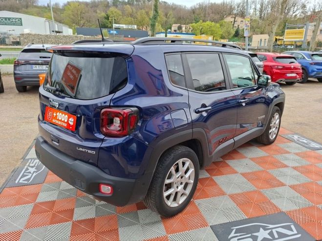 Jeep Renegade 1.0 TURBO 120 LIMITED 4X2 Bleu Clair de 2019