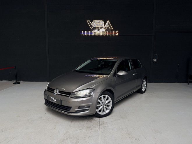 Volkswagen Golf (7) 1.4 TSI 122 DSG7 Carat Gris Clair de 2013