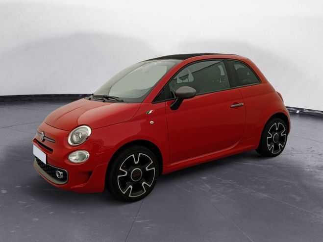 Fiat 500 C 1.2 8V 69CH S / CRITAIR 1 / Rouge de 2017