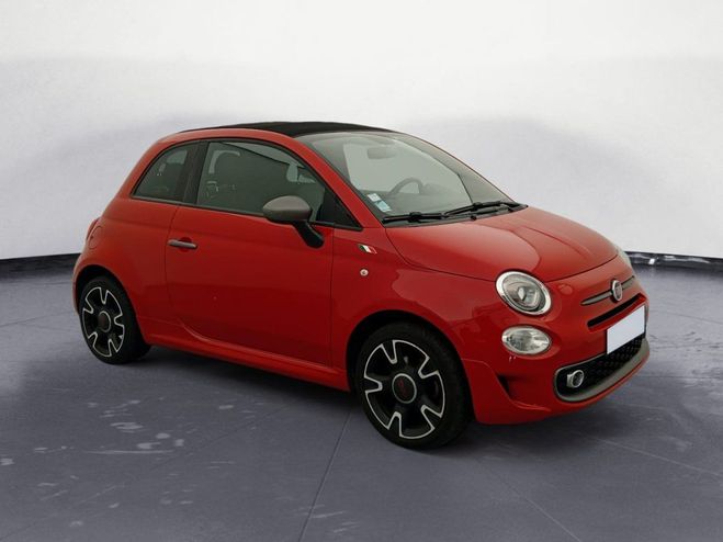 Fiat 500 C 1.2 8V 69CH S / CRITAIR 1 / Rouge de 2017