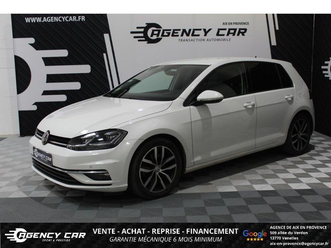 Cliquer pour voir la photo suivante Volkswagen Golf 2.0 16V TDI CR - 150 - BV DSG 7 VII BERL BLANC de 2019