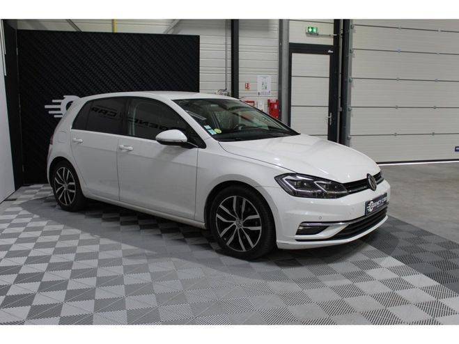 Volkswagen Golf 2.0 16V TDI CR - 150 - BV DSG 7 VII BERL BLANC de 2019