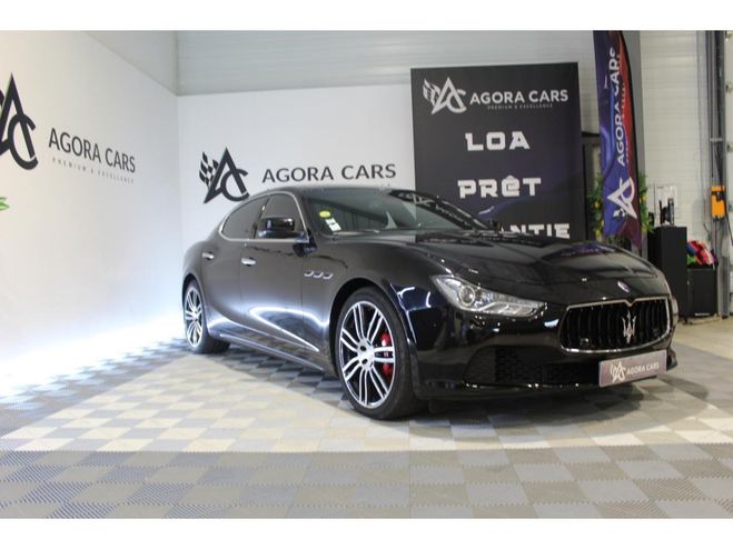 Maserati Ghibli 3.0 V6 Diesel - BVA 2013 BERLINE . PHASE NOIR de 2015