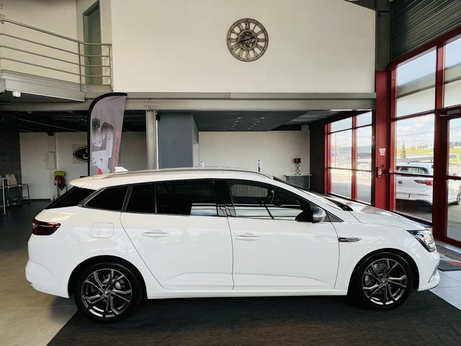 Renault Megane 4 ESTATE 1,6 205 GT EDC GPS REGUMATEUR L BLANC de 2017