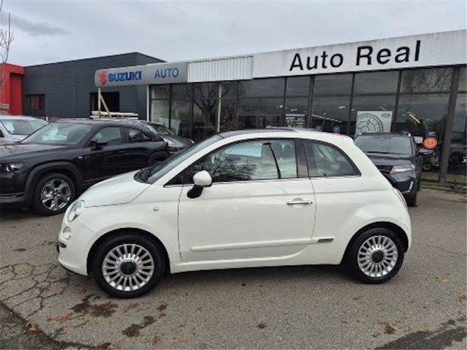 Fiat 500 1.2 8V 69 CH Lounge Blanc, Autre, Bela Pastelna de 2013