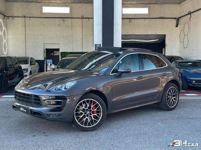 Porsche Macan TURBO / 3.6L 400cv PDK / TOIT OUVRANT /  Gris de 2014