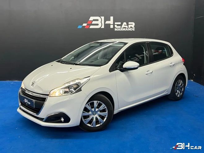 Peugeot 208 (5 portes) 1.5 BlueHDi 100ch Active BVM5 Blanc de 2020