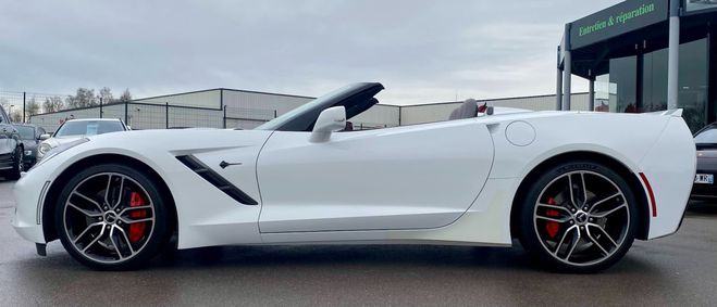 Chevrolet Corvette (C7) Cabriolet / 6.2l V8 466 CH BVM 7 /  Blanc de 2015