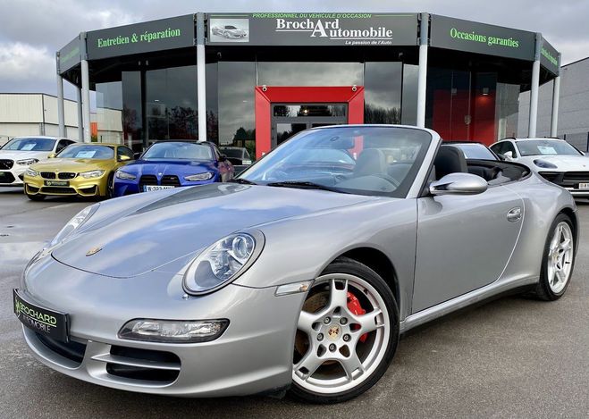 Cliquer pour voir la photo suivante Porsche 911 (997) Carrera 4S Cabriolet / Flat 6 355 Gris de 2008