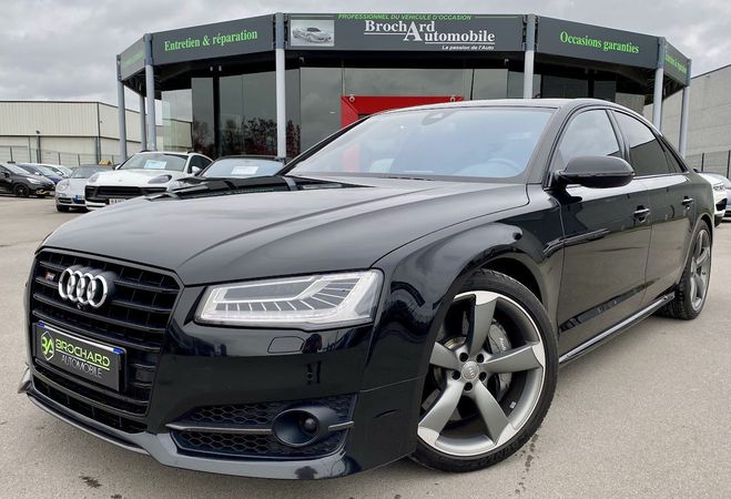 Cliquer pour voir la photo suivante Audi S8 III Phase 2 Plus / 4.0l V8 TFSI 605 CH T Noir de 2017