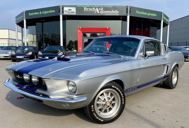 Cliquer pour voir la photo suivante Ford Mustang FastBack Replica GT350 GT Shelby / V8 Bi Gris de 1967