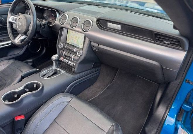 Ford Mustang V8 5.0 CABRIOLET PHASE 2 BOITE AUTO SYST Bleu de 2019