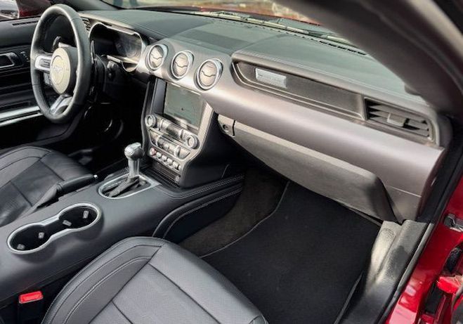 Ford Mustang V8 5.0 GT CABRIOLET PHASE 2 ROUGE CANDY  Bordeaux de 2018